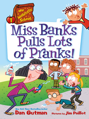 cover image of Miss Banks Pulls Lots of Pranks!